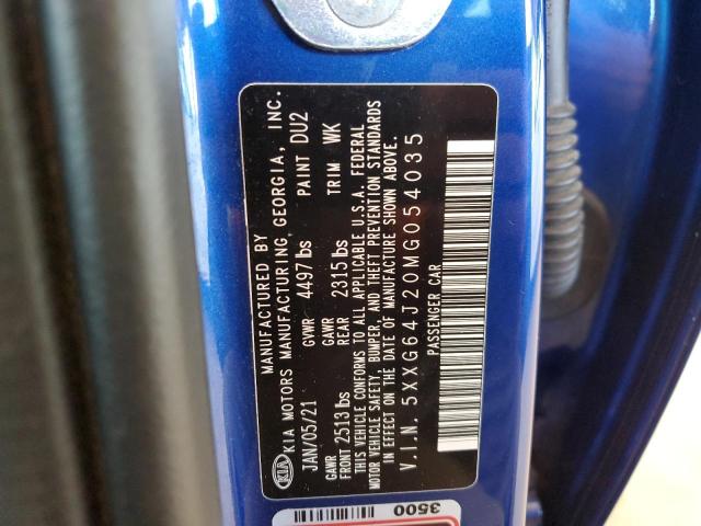 5XXG64J20MG054035 KIA K5 GT LINE