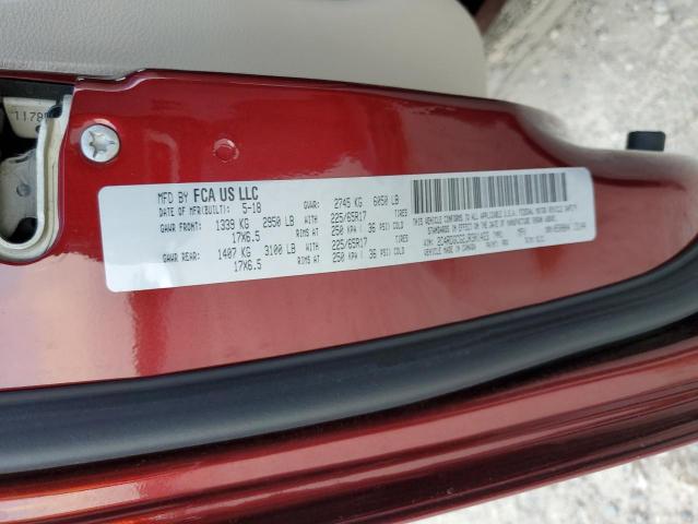 2C4RDGCG2JR301423 Dodge Grand Caravan Sxt