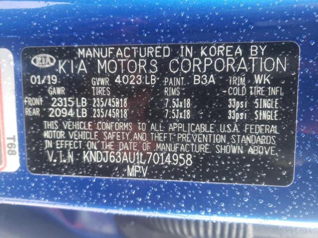 2020 KIA SOUL GT LI - KNDJ63AU1L7014958