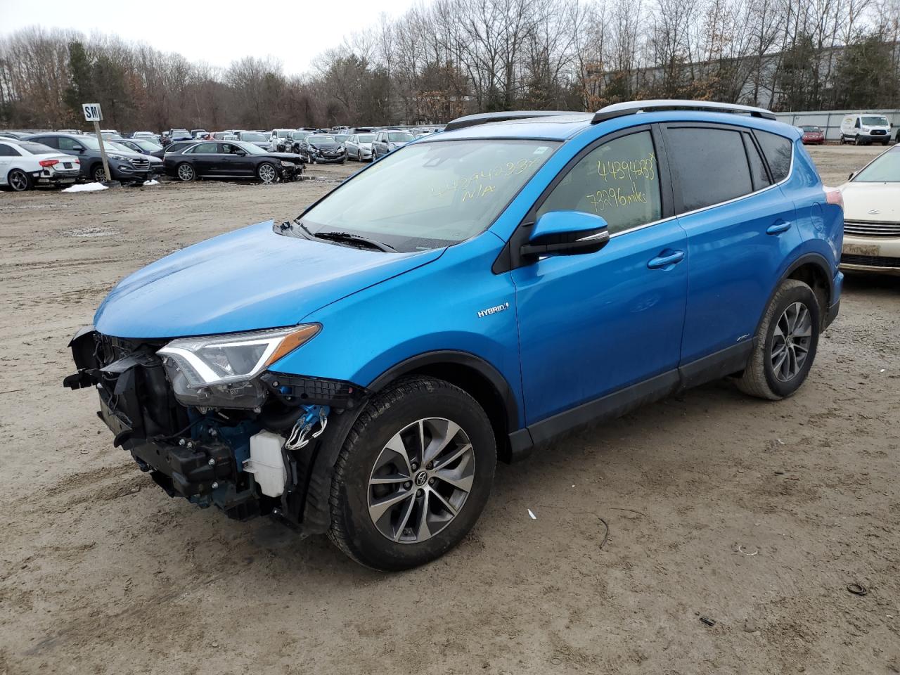 JTMRJREV1HD110945 TOYOTA RAV4 HYBRI 2017