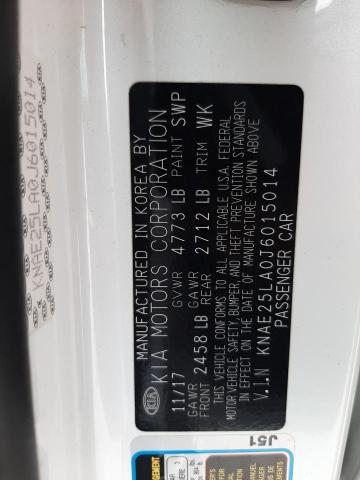 2018 KIA STINGER PR - KNAE25LA0J6015014