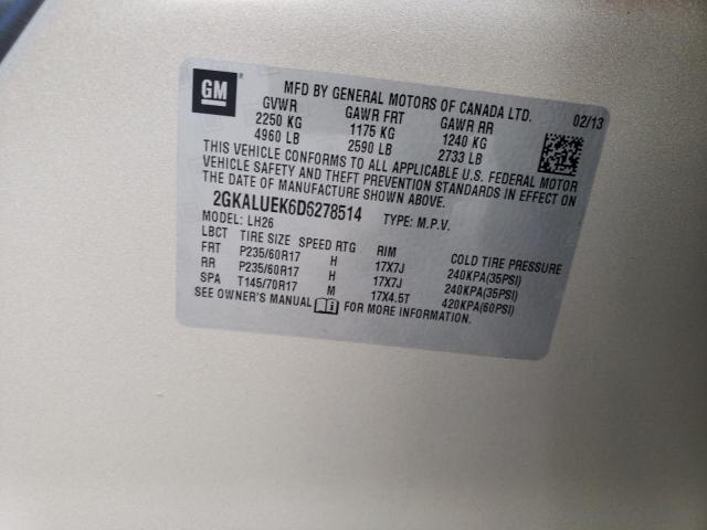 2GKALUEK6D6278514 GMC Terrain