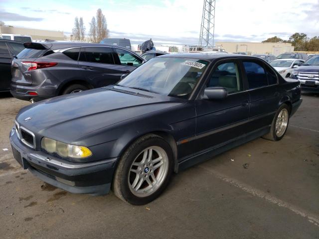 BMW 7 Series salvage cars for sale: 2000 BMW 740 I Automatic