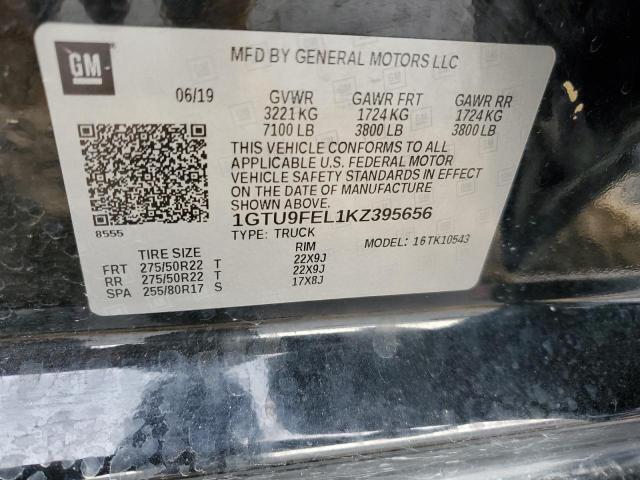 1GTU9FEL1KZ395656 GMC Sierra K1500 Denali