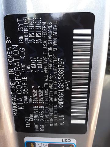 KNDRG4LG3N5081797 KIA SORENTO S