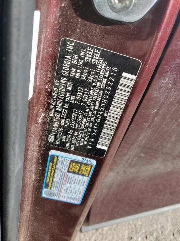 5XYPGDA53HG292213 KIA SORENTO LX