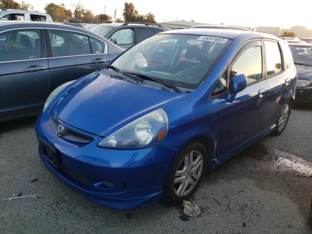 Honda FIT salvage cars for sale: 2007 Honda FIT S
