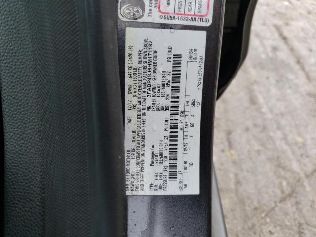 2017 FORD FIESTA 3FADP4BJ6HM171182