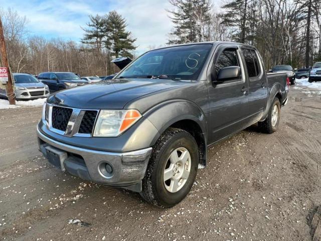 Salvage cars for sale from Copart Billerica, MA: 2008 Nissan Frontier Crew Cab LE