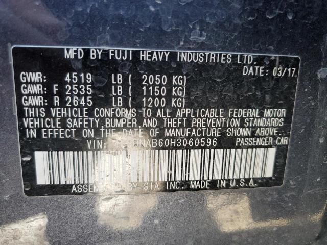 4S3BNAB60H3060596 Subaru Legacy 2.5i