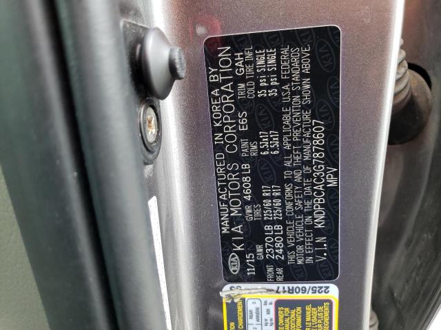 KNDPBCAC3G7878607 KIA Sportage Lx