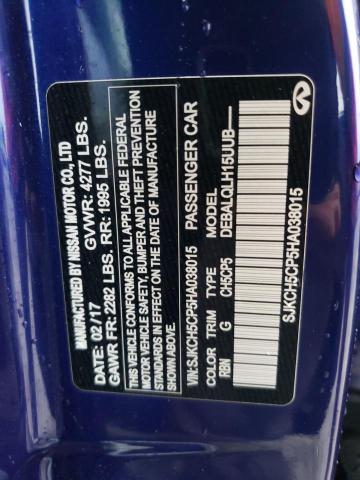 2017 INFINITI QX30 BASE - SJKCH5CP5HA038015