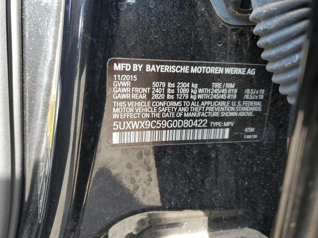 5UXWX9C59G0D80422 BMW X3 Xdrive28i