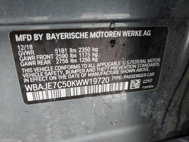 2019 BMW 540 XI - WBAJE7C50KWW19720