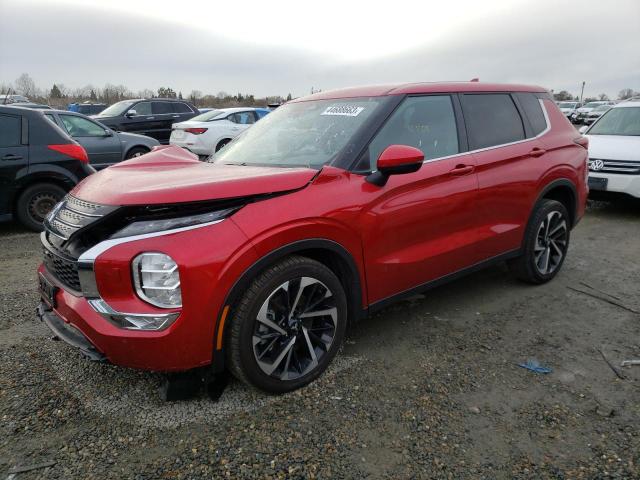 Salvage cars for sale at Antelope, CA auction: 2022 Mitsubishi Outlander SE