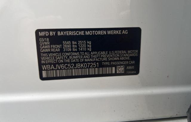 2018 BMW 640 XIGT - WBAJV6C52JBK07251