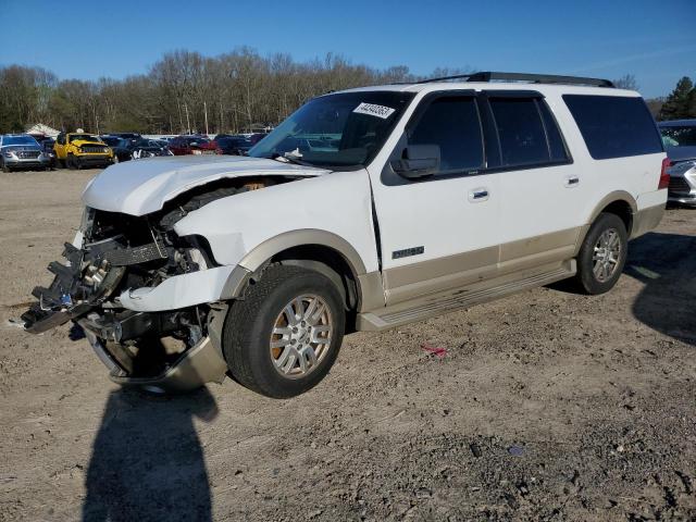 Ford Expedition salvage cars for sale: 2007 Ford Expedition EL Eddie Bauer