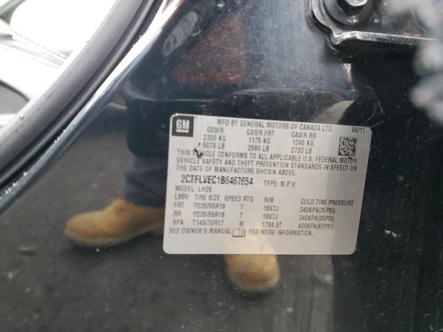 2CTFLVEC1B6467654 GMC Terrain Slt
