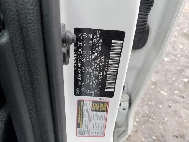 3KPA24AB1KE222904 KIA RIO S