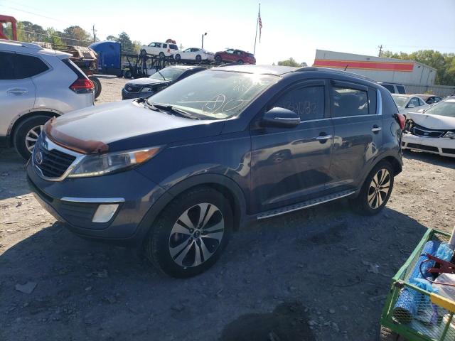 KIA Sportage salvage cars for sale: 2012 KIA Sportage EX