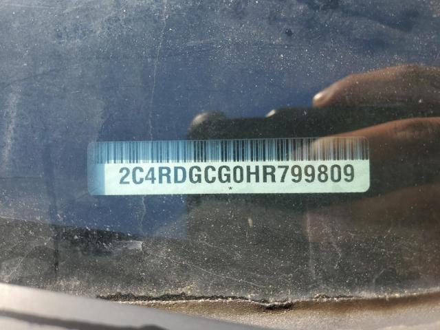 2C4RDGCG0HR799809 Dodge Grand Caravan Sxt