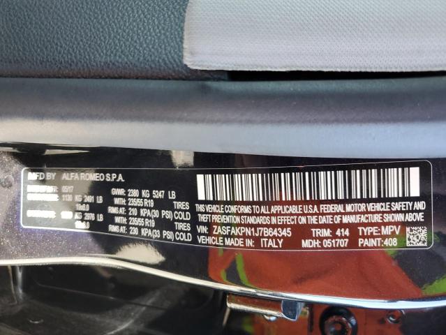 2018 ALFA ROMEO STELVIO SP - ZASFAKPN1J7B64345