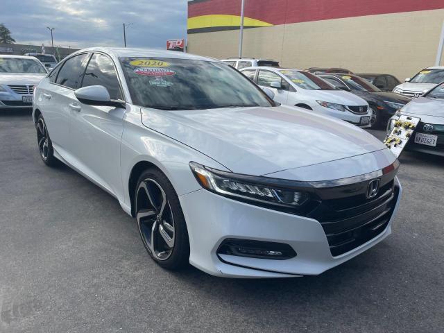 Honda Accord salvage cars for sale: 2020 Honda Accord Sport