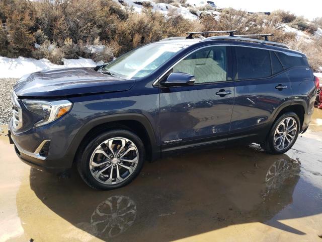Salvage cars for sale at Reno, NV auction: 2019 GMC Terrain SLT