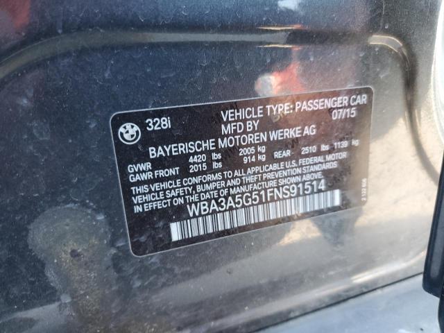 2015 BMW 328 I - WBA3A5G51FNS91514