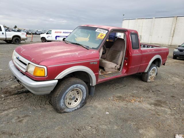 Ford Ranger salvage cars for sale: 1993 Ford Ranger Super Cab