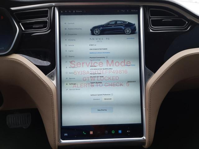 5YJSA1H17EFP49816 Tesla MODEL S