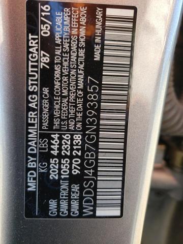 2016 MERCEDES-BENZ CLA 250 4M - WDDSJ4GB7GN393857