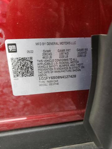 2022 CHEVROLET BOLT EUV L - 1G1FY6S08N4127428