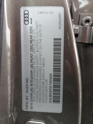 2015 AUDI A3 WAUBFGFF0F1050425