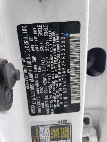 5XYKT3A62EG536597 KIA SORENTO LX