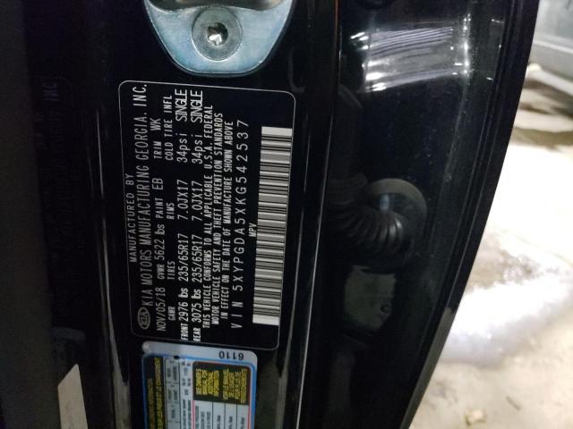 5XYPGDA5XKG542537 KIA SORENTO LX