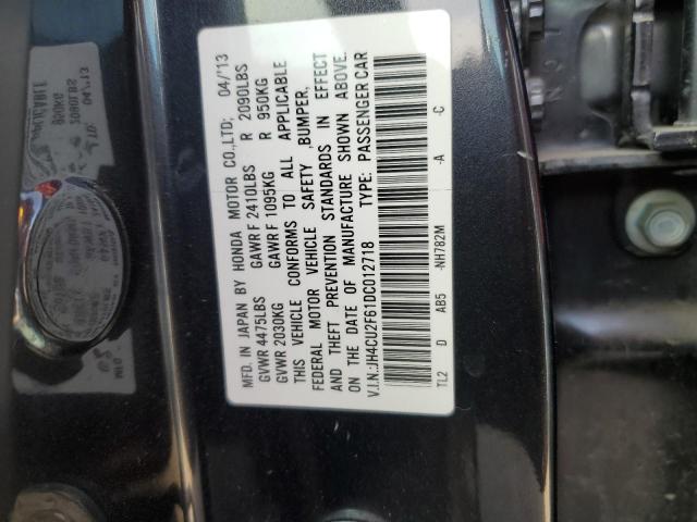JH4CU2F61DC012718 Acura Tsx Tech