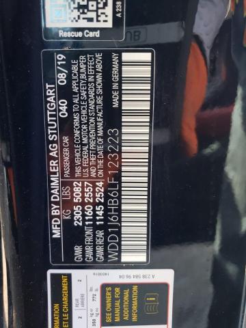 WDD1J6HB6LF123223 Mercedes-Benz E 450