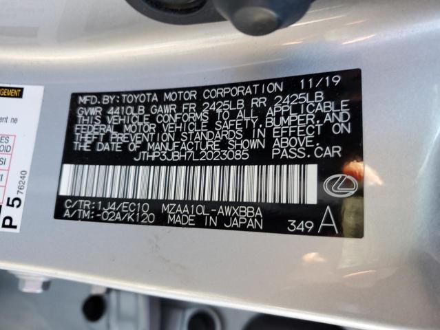 2020 LEXUS UX 200 - JTHP3JBH7L2023085