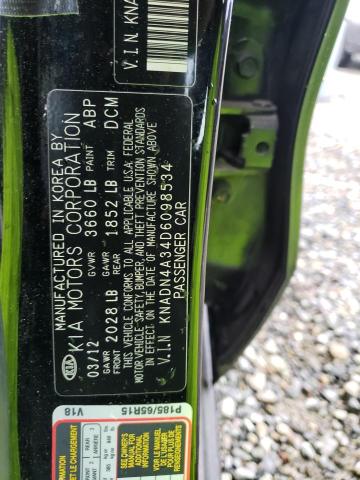 KNADN4A34D6098534 KIA RIO EX