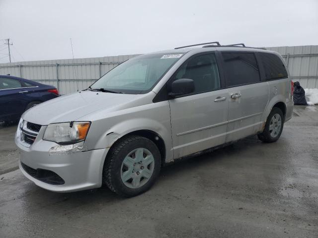Salvage cars for sale from Copart Bowmanville, ON: 2012 Dodge Grand Caravan SE