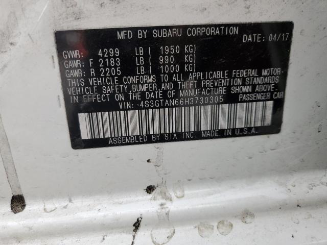 4S3GTAN66H3730305 Subaru Impreza Limited
