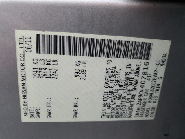 1N4AL2AP9CN407816 Nissan Altima Base