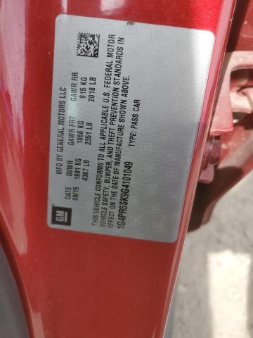 2016 BUICK VERANO CON - 1G4PR5SK9G4101049