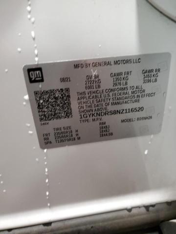 2022 CADILLAC XT5 PREMIU - 1GYKNDRS8NZ116520