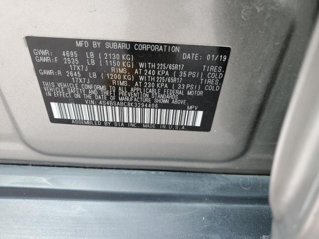 4S4BSABC8K3294406 Subaru Outback 2.5i
