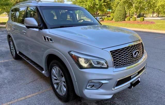 Salvage cars for sale from Copart Oklahoma City, OK: 2016 Infiniti QX80