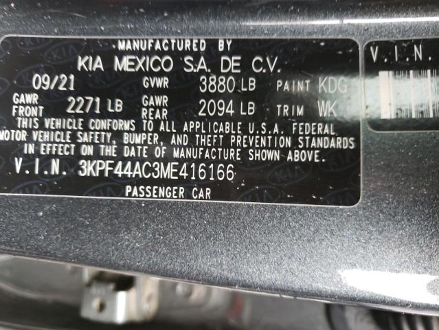 3KPF44AC3ME416166 Kia Forte GT 12