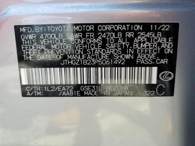 2023 LEXUS IS 350 F S - JTHGZ1B23P5061492