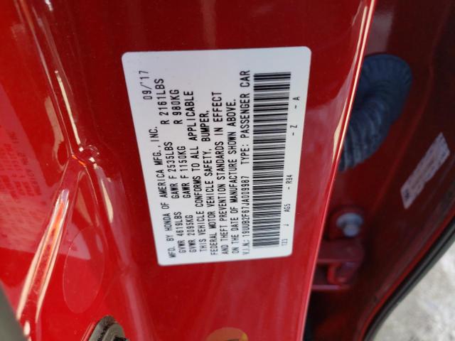 2018 ACURA TLX TECH+A - 19UUB2F67JA009987